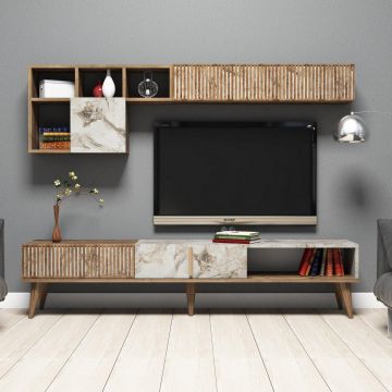 COMODA TV Milan TV Unit, Nuc, 35x40x180 cm