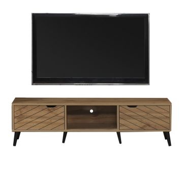 Comoda TV Thelma Pako World Sonoma 150x40x41.6 cm